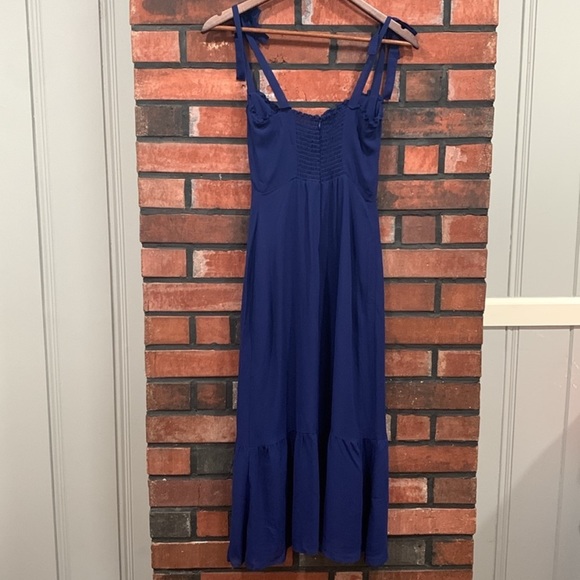 Reformation Nikita Dress - Navy - 0P - Picture 9 of 9